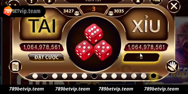 Các thể loại game Tài xỉu 789bet 